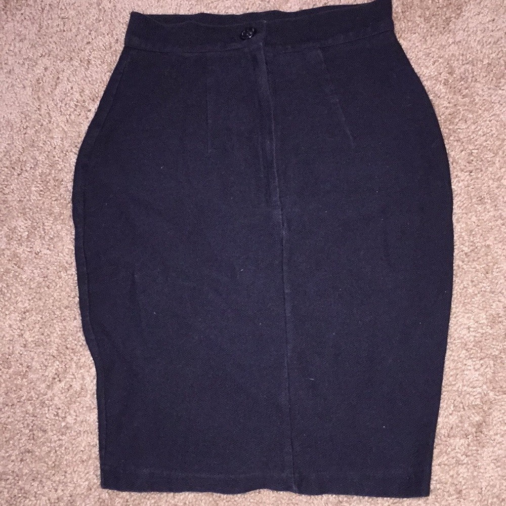 Black Pencil Skirt